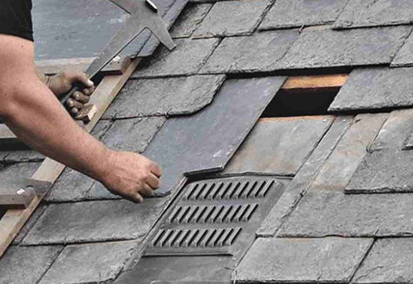 Home copper roof repair